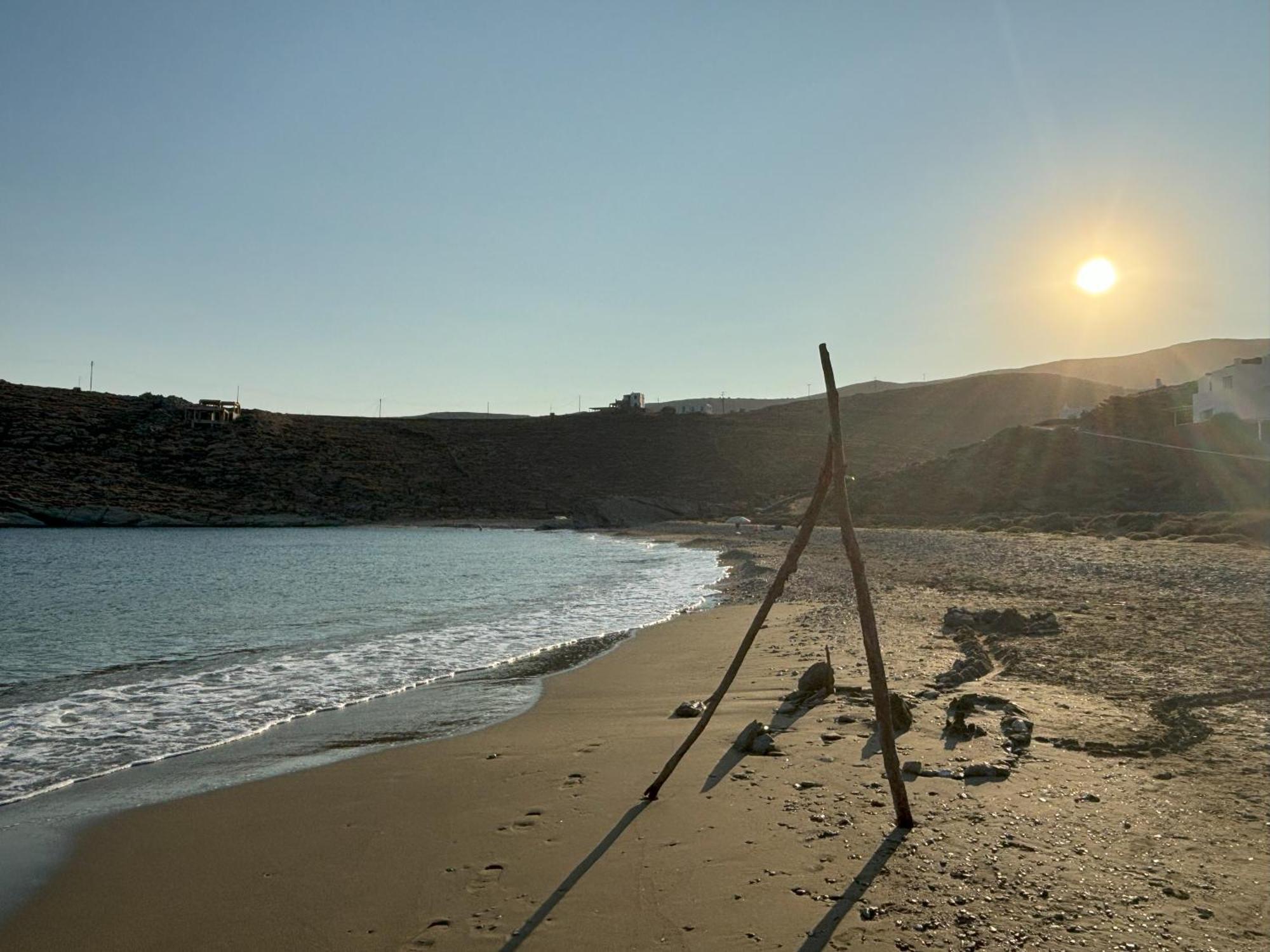 Almyra Yellow Villa Kythnos Luaran gambar