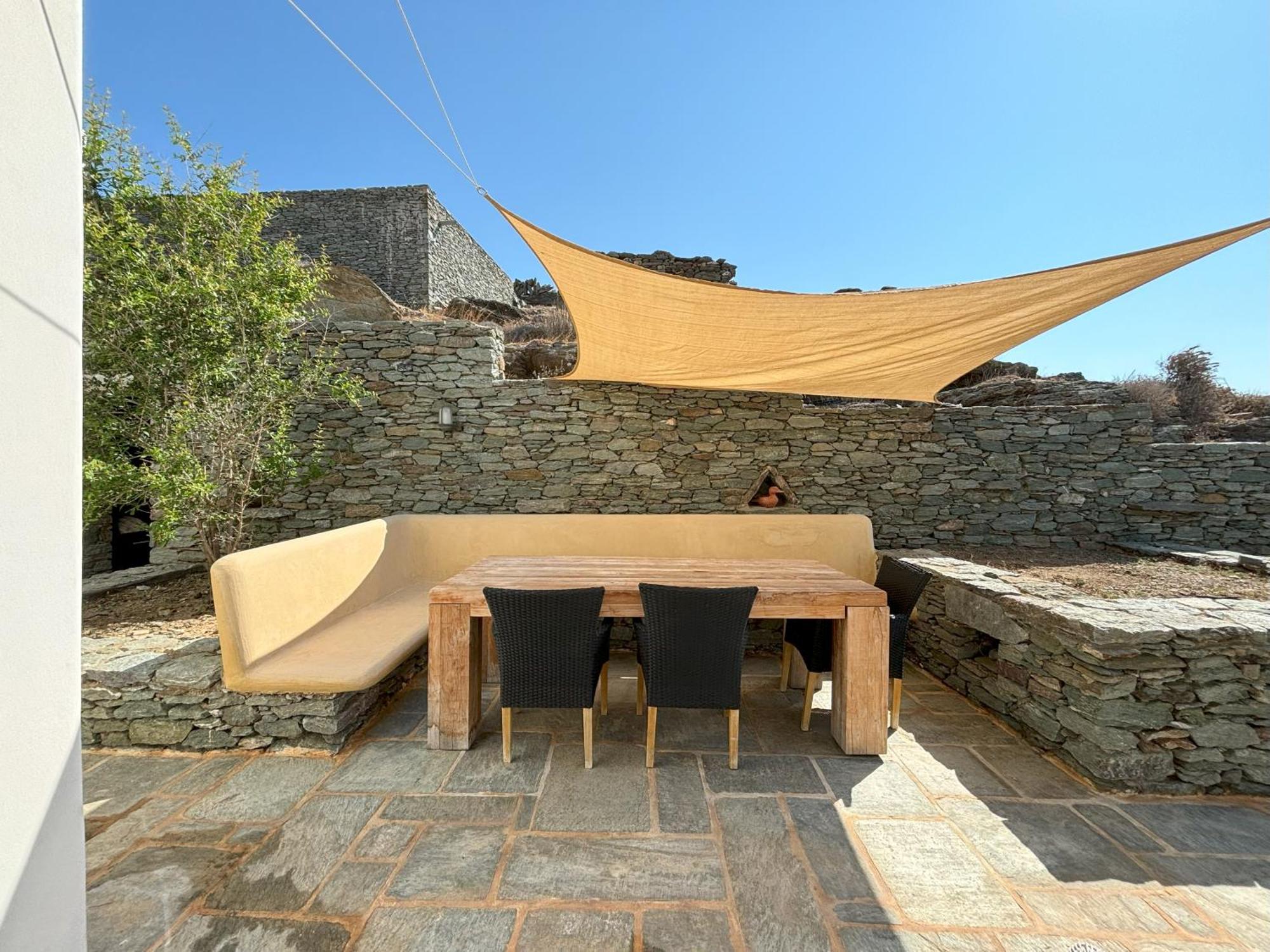 Almyra Yellow Villa Kythnos Luaran gambar